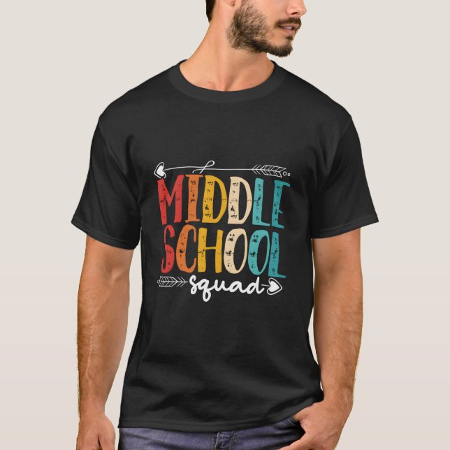 Mittelschulteam Mittelschüler T-Shirt (Vorderseite)