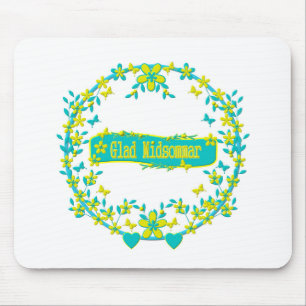 Mittelsommer-Symbol Mousepad