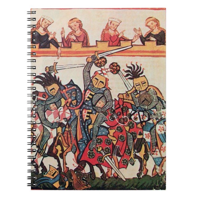 MITTELSTADT, BEKÄMPFUNG VON KNIGHTS UND DAMSELN NOTIZBLOCK (Vorderseite)
