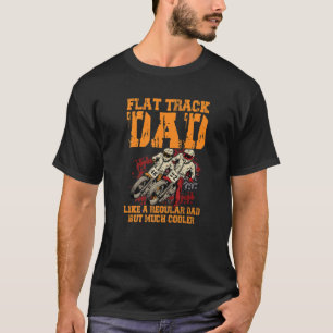 Mittelstreckenrad für ein flaches Gleisrad T-Shirt