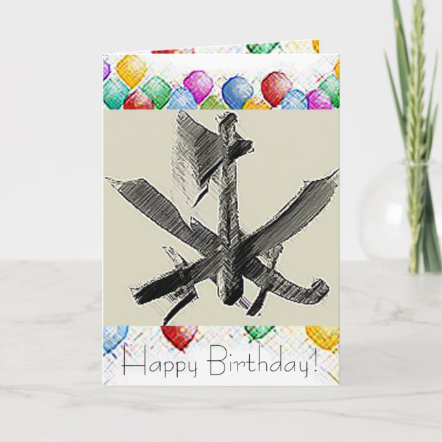 MITTELWAFFEN KARTE (Vorderseite)