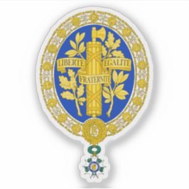 Mittelwappen Frankreichs (1905-1953) Aufkleber