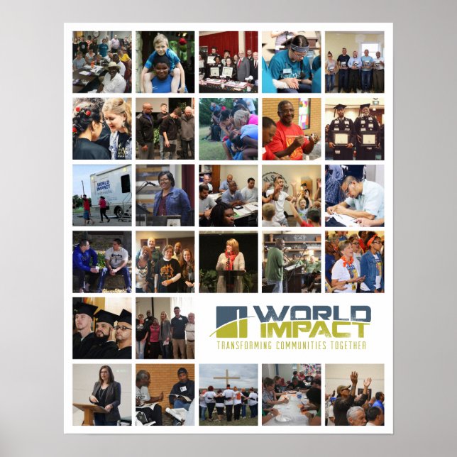 Mittelwestposter Poster (Vorne)