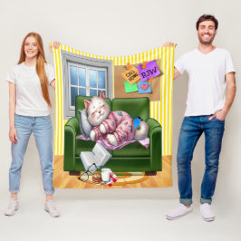 MITTELWIR LIEBE SIE KÜCHE FLEECKEN BLANKET FLEECEDECKE