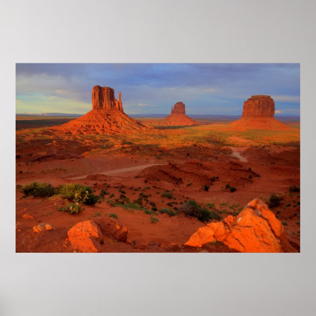 Mitten, Monumental, AZ Poster (Vorne)