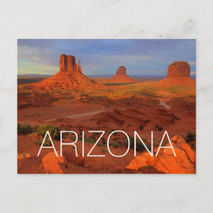 Mittens, Monument Valley, AZ Postkarte
