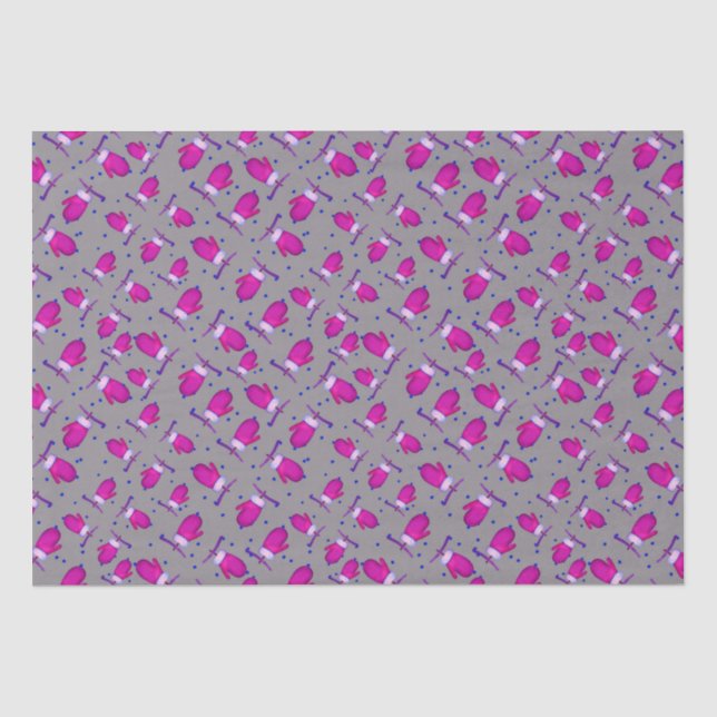 Mittens retro_grau seidenpapier (Vorderseite)