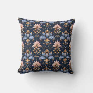 Mitternacht Barock Bloom Princesscore Kissen