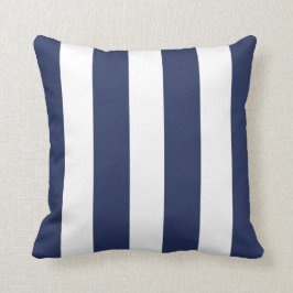 Mitternacht Blau und Weiß gestrichen Kissen