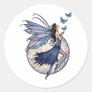 Mitternacht Blue Fairy Stickers