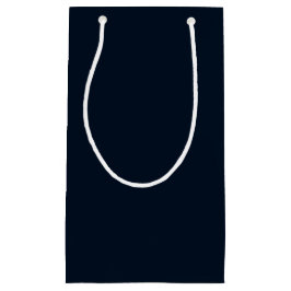 Mitternacht Blue Solid Kleine Geschenktüte