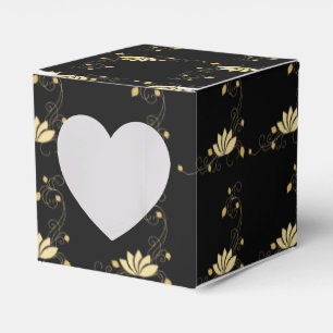 Mitternacht Blume Gevor Box Geschenkschachtel
