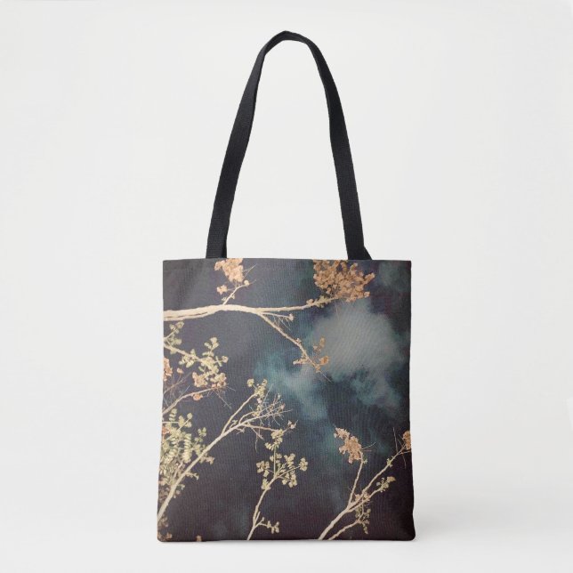 Mitternacht Branches-Tasche Tasche (Vorderseite)