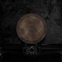 Mitternacht Bronze Romance | Satiny Grunge Damask