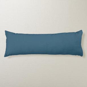 Mitternacht dunkelblau, Solid Color Print, Space B Seitenschläferkissen
