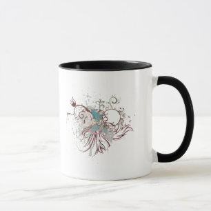 Mitternacht Eleganz Vektor Tasse