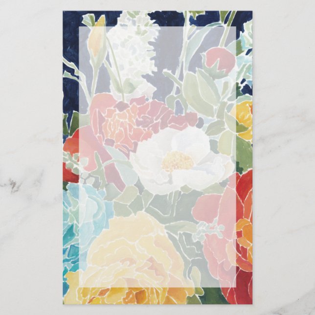 Mitternacht Florals I (Vorderseite)