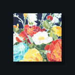 Mitternacht Florals I Leinwanddruck<br><div class="desc">floral</div>