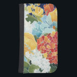 Mitternacht Florals II Samsung S4 Geldbeutel Hülle<br><div class="desc">floral</div>