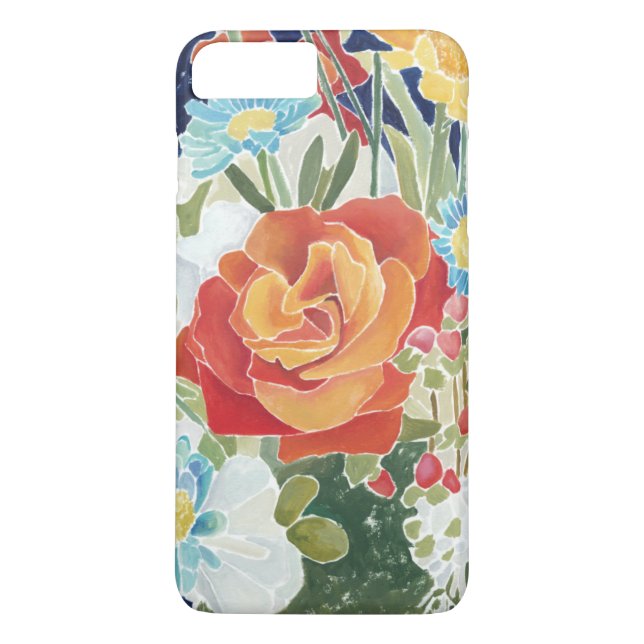 Mitternacht Florals IV Case-Mate iPhone Hülle (Rückseite)