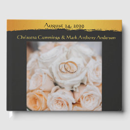 Mitternacht Gold Fotografie Hochzeit Gästebuch