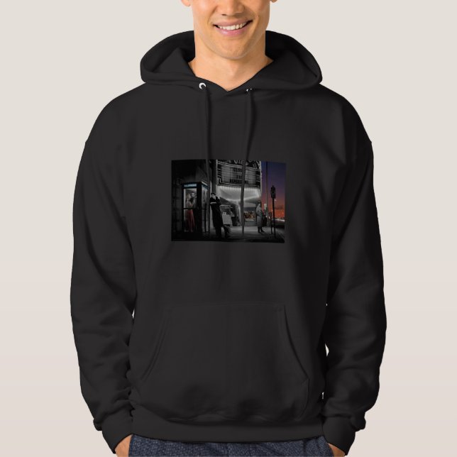 Mitternacht Hoodie (Vorderseite)