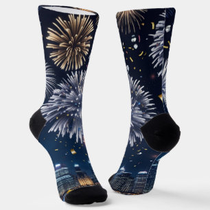 Mitternacht im Himmel Socken