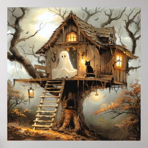 Mitternacht im Lantern Tree Poster