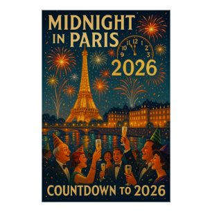 Mitternacht in Paris – Countdown bis 2026 Poster