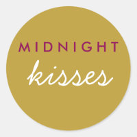 Mitternacht Kisses Wedding Party Magenta Gold