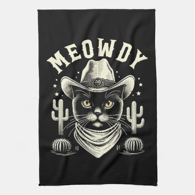 Mitternacht Majesty Unique Geschirrtuch (Vertikal)