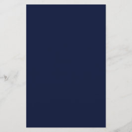 Mitternacht Navy Blue Solid Color
