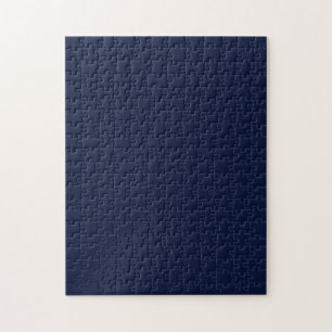 Mitternacht Navy Blue Solid Color