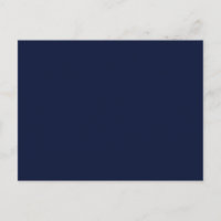 Mitternacht Navy Blue Solid Color