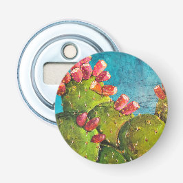 Mitternacht Prickly Pear II Button Flaschenöffner