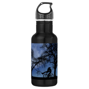 Mitternacht Radtour Edelstahlflasche