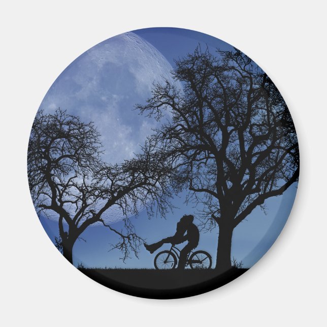 Mitternacht Radtour Magnet (Vorne)