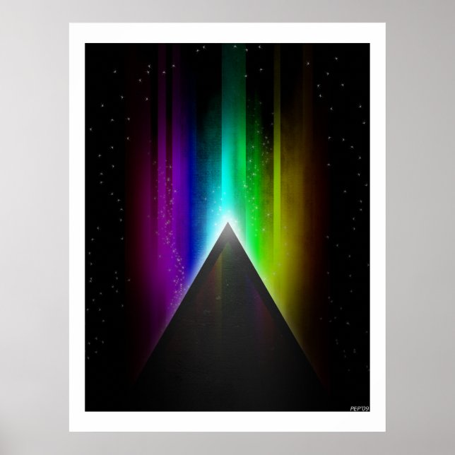 Mitternacht Rain Poster (Vorne)