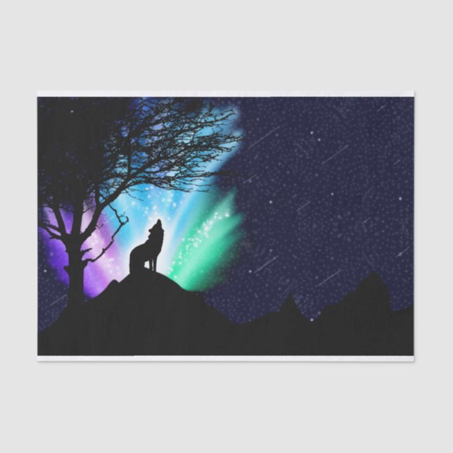 Mitternacht Seidenpapier (Vorderseite)