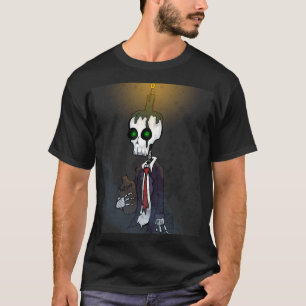 Mitternacht Skeleton T-Shirt