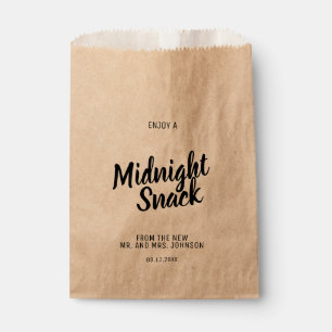 Mitternacht Snack Gastgeschenk Hochzeit Bag Geschenktütchen