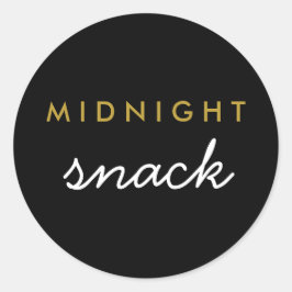 Mitternacht Snack Sticker