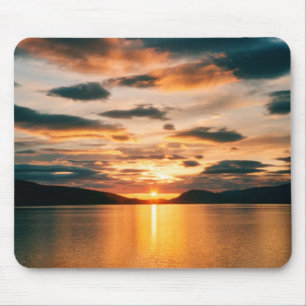 Mitternacht Sonne, Nordnorwegen Mousepad