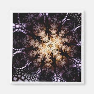 Mitternacht Sonnenblume Magnet