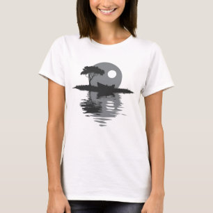 Mitternacht Spiegel T-Shirt