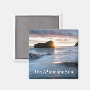 Mitternacht Sun Norwegen Magnet
