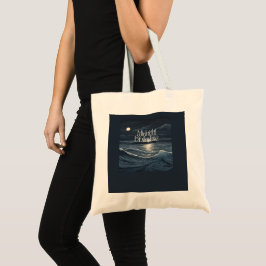 Mitternacht-Tasche für Bibliophile Logos Tragetasche