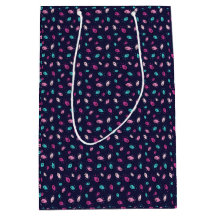 Mitternacht Twinkle Lights Mittlere Geschenktasche