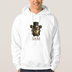 Mitternachts-Animatronik-Horror-Hoodie Hoodie