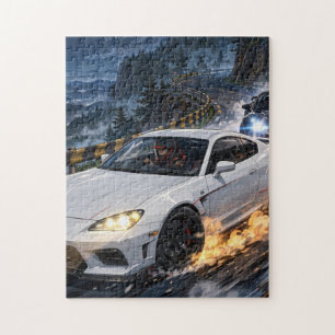 Mitternachts-Drift-Rennfahrer